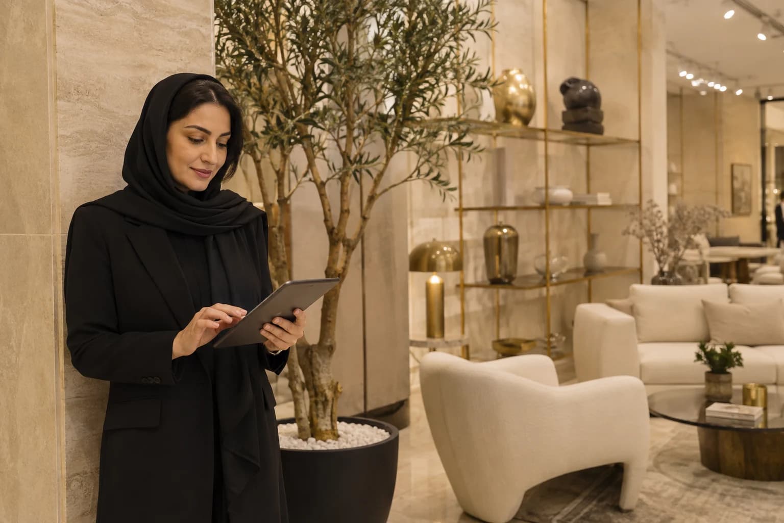 تصویر مفهومی غرفه‌دار ایرانی برای پیش‌نمایش جایگاه تبلیغ